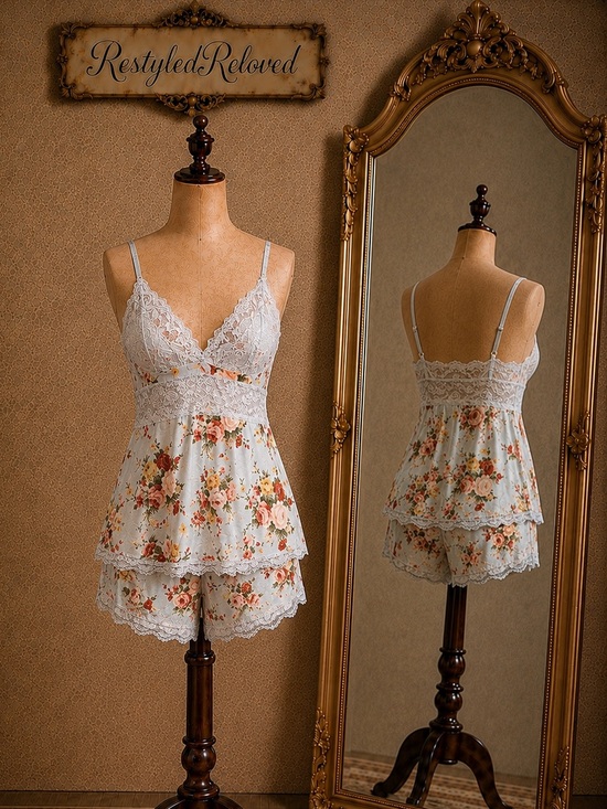 Avidlove Other - Avidlove Floral Lace Pajama Set – Women’s 2-Piece Sleepwear – XL NWT